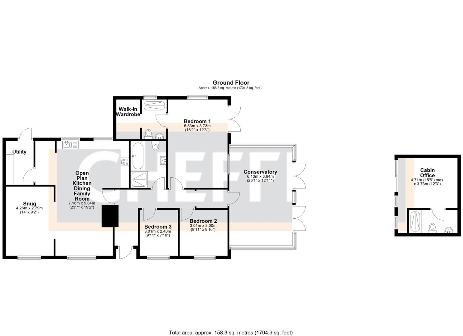 3 Bedroom for sale in Soham Cheffins Ely Sales
